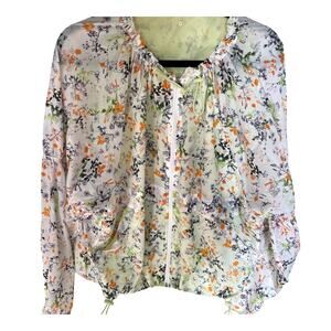 Stori 4 Rise Rain Jacket Sample In Bloom 2018 Zip Pockets Activewear size 10